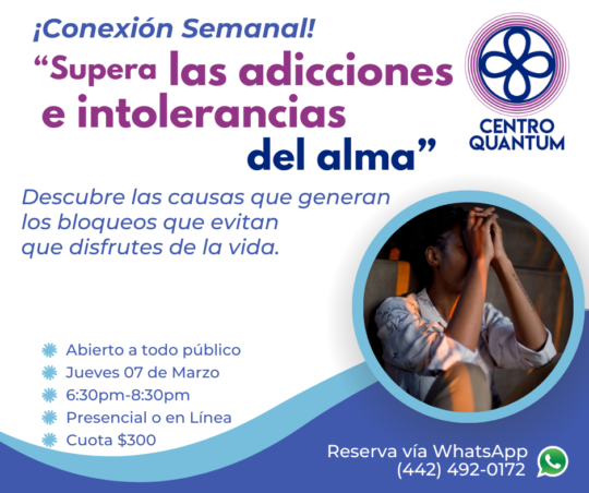 Supera las Adicciones e Intolerancias del Alma