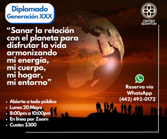 20 Mayo – “Sanar la relación con el planeta”