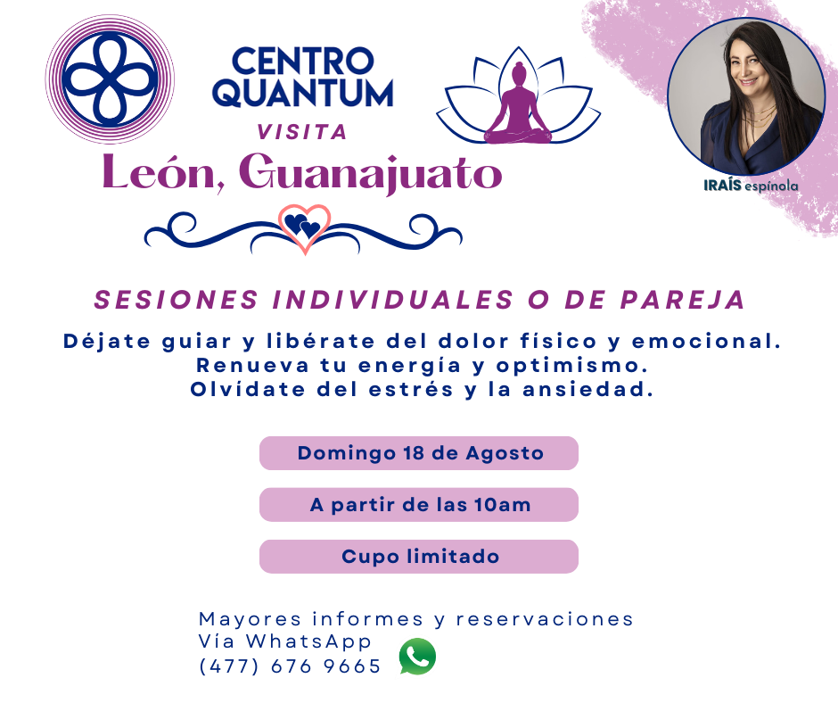 18 Agosto – Centro Quantum se acerca a ti.