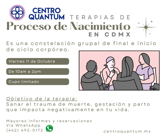 11 Oct – Procesos de Nacimiento CDMX