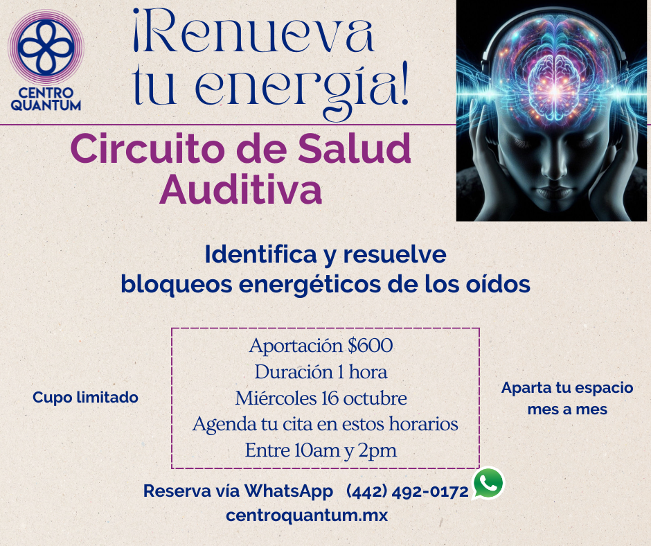 16 Oct – Circuito de salud auditiva