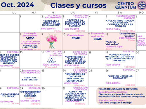 Calendario Octubre 2024