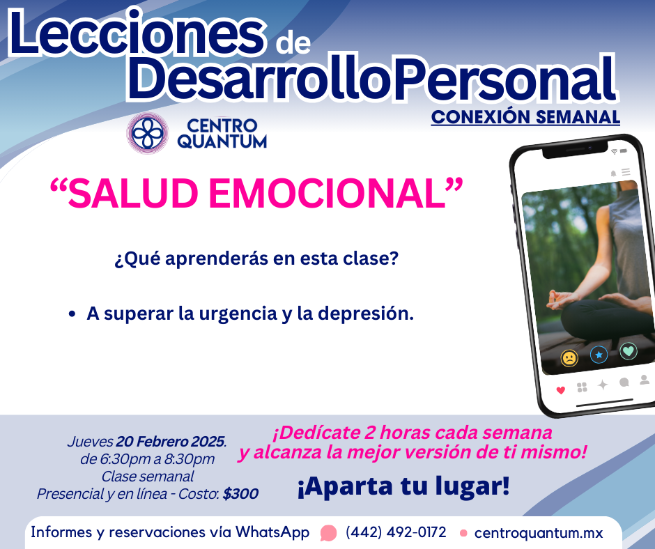 20 Feb – “Salud emocional”