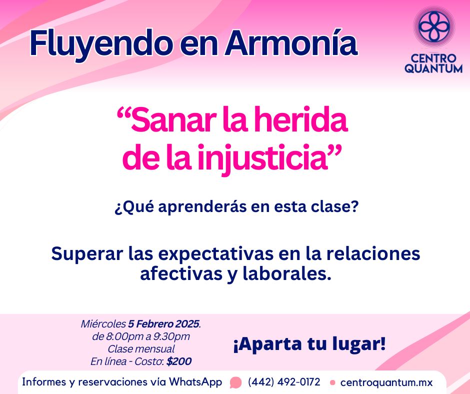 5 Feb – “Sanar la herida de la injusticia”