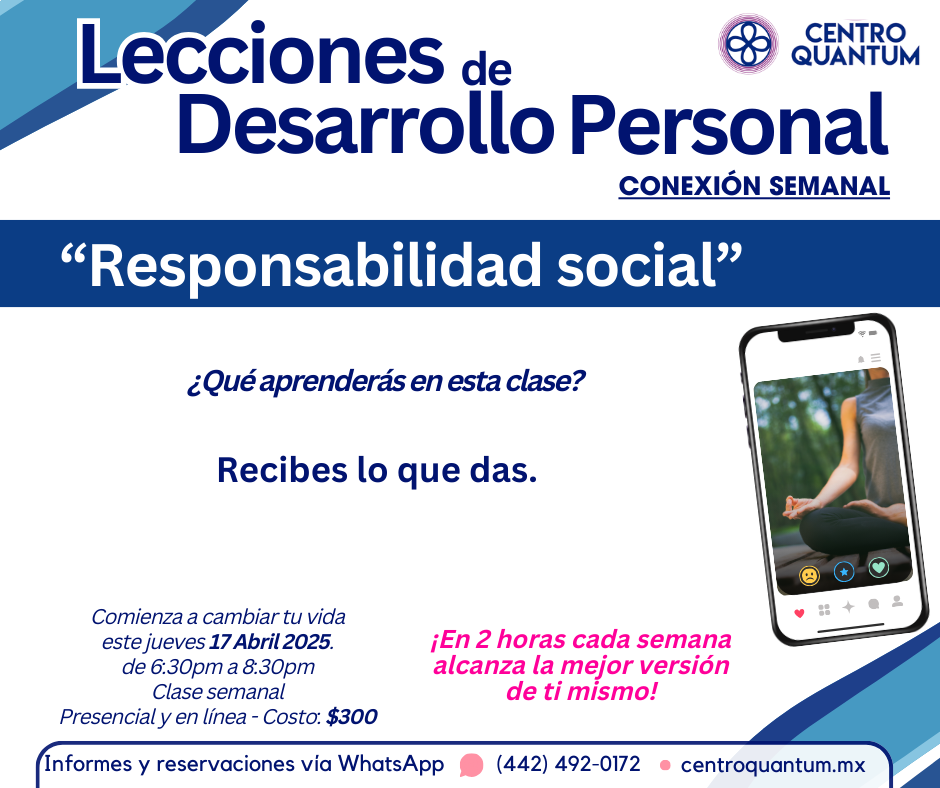 17 Abril – “Responsabilidad Social”