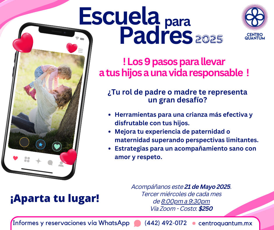 21 Mayo – Escuela para padres