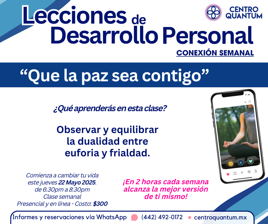 22 Mayo – “Que la paz sea contigo”