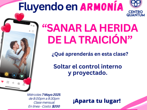 7 Mayo – “Sanar la herida de la traición”
