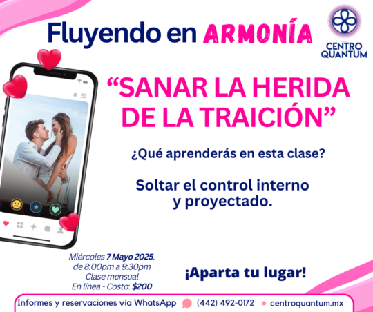 7 Mayo – “Sanar la herida de la traición”