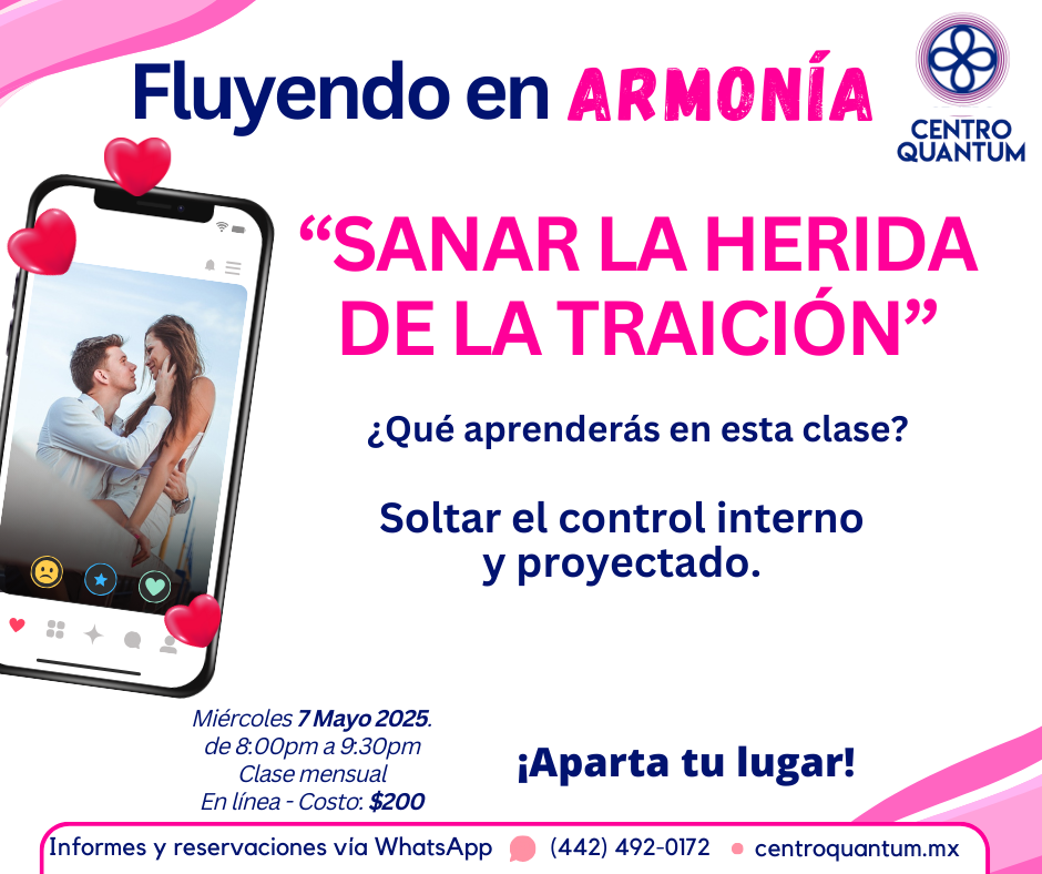 7 Mayo – “Sanar la herida de la traición”