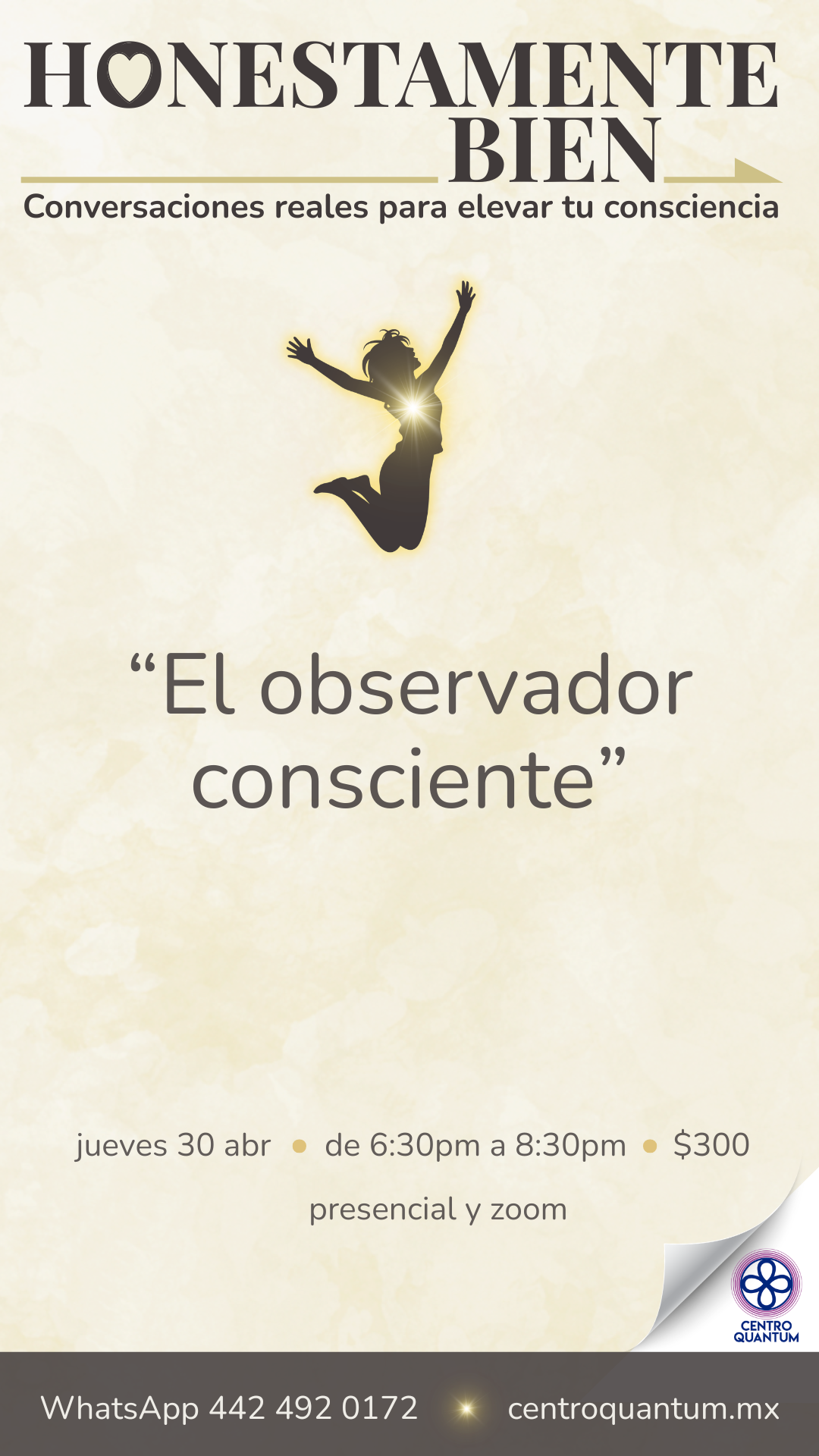 30 Abril – El observador consciente