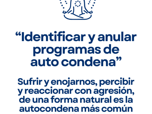 2 Mayo – Identificar y anular programa de auto condena.