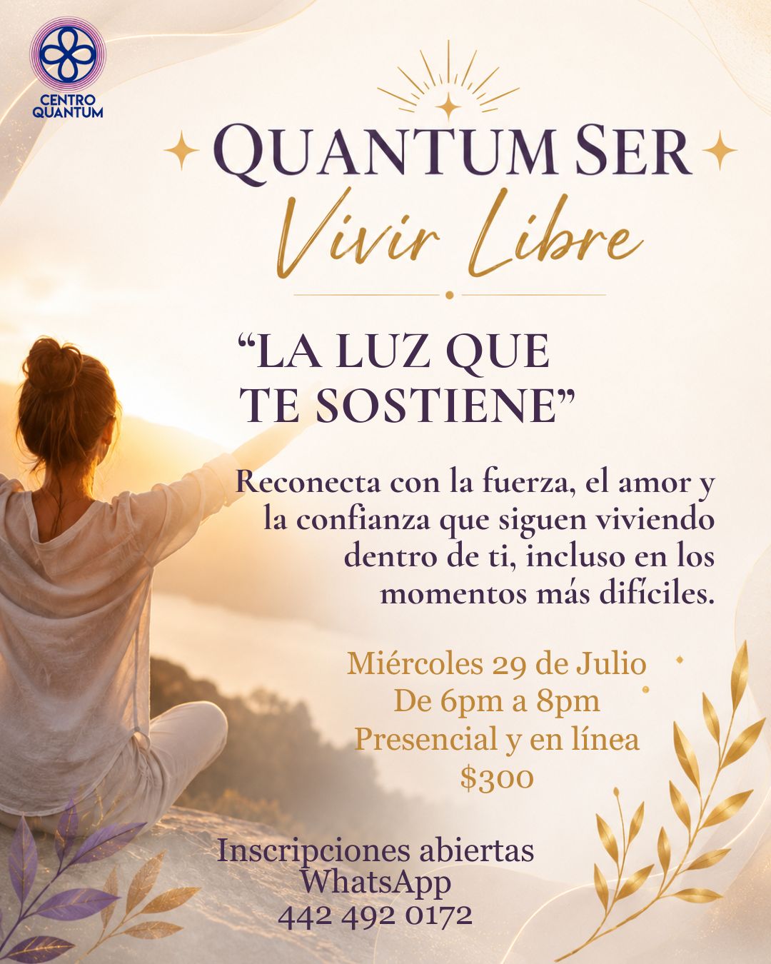 29 Julio – La luz que te sostiene