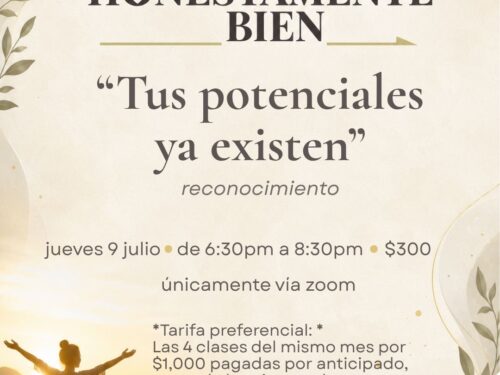9 Julio – Tus potenciales ya existen