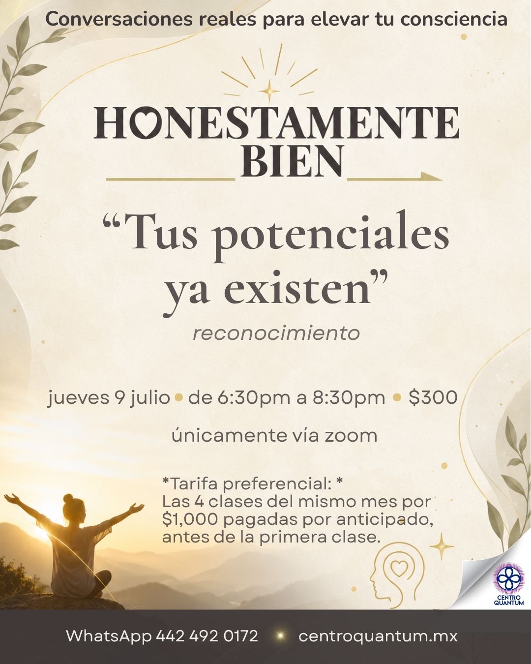 9 Julio – Tus potenciales ya existen